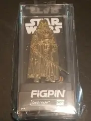 FIGPIN Star Wars 50th Anniversary Darth Vader Pin #500 Gold Variant
