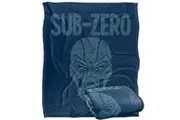 Mortal Kombat Head Sub-Zero Blanket (Multicoloured) (One Size)