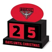 Essendon Bombers AFL Christmas Countdown Blocks