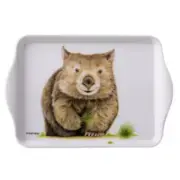 Ashdene Melamine Scatter Sandwich Cake Tray Australia Fauna Wombat Souvenir