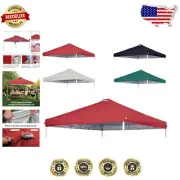 Heavy-Duty Waterproof Replacement Canopy Top with Air Vent for 10x10 Frames