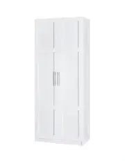 Artiss 2 Door Clothes Buffet Cupboard White