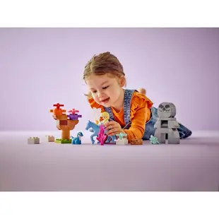 樂高LEGO DUPLO 冰雪奇緣 艾莎和布魯尼在魔法森林 玩具e哥 10418