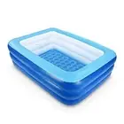 Inflatable Pools for Kids and Adults, 82" X 57" X 25" Kiddie Pools with
