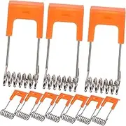 Amosfun Stable Fixing Clamps for Downlights 100pcs Plastic Spring Clips Wide Range of Uses for and Ceiling Lights