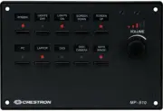 Crestron Media Presentation Button Panel MP-B10-B-T