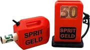 R-Satz Shop Fuel Money Gift Packaging - 3D Tank Column & Canister - Creative Gift Idea for Tank Vouchers, Driving Licence, Car, Friends or Birthday (Fuel Set)