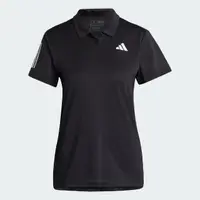 在飛比找momo購物網優惠-【adidas 愛迪達】運動上衣 短袖POLO 女上衣 CL