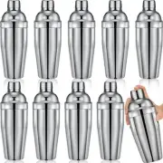9 Pcs Bar Cocktail Shaker Professional Stainless Steel Martini Drink Mixer wi...