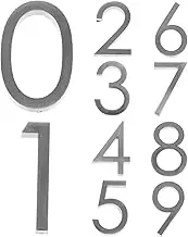 NUOBESTY 1 Set Door Numbers Self Adhesive House Address Numbers for Easy Installation for Offices Hotels and Mailboxes Complete Kit for Enhanced Visibility
