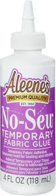 15626 Fabric No Sew Fabric Glue, 118Ml