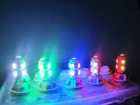 在飛比找Yahoo!奇摩拍賣優惠-T10 解碼LED 9SMD CANBUS 小燈 牌照燈 B