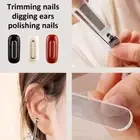 Professional Nail Trimming Tool Spatter-proof Nail Clipper Set Manicure Kit