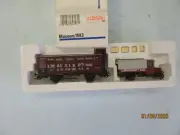 HO - Marklin Museum 1993 Box Car & Delivery Truck "L.Wackler Göppingen" - NIB
