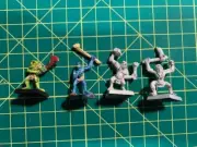 Vintage metal Warhammer fantasy undead ghouls, oop