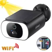ieGeek 2K Solar Battery Powered Wireless Security Camera System WiFi Outdoor Cam