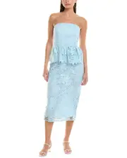 Shoshanna Lotus Midi Dress