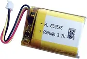 652535 650mAh Battery Replacement for Logitech MX Master 2 MX Master 3 MX Master 2s MX Anywhere 2 MX Anywhere 2S MX Ergo M-RO052 Wireless Mouse 910-004362 910-004374 533-000120 533-000121