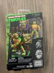 Mega Bloks TMNT Michelangelo Metal Classic Collector Series 42 PCS New