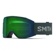 Smith Squad Mag Snow Goggles Pacific Flow, Everyday Green Mirror Lens +Bonus New