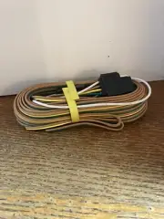 4 Wire Flat Trailer Tail Lights Wiring Harness Approximately 20’ ( Brand New )