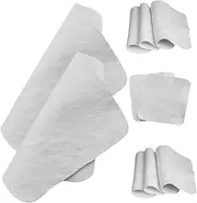 [LALADEFIEE] 10pcs Wipe Cloth Jewelry Cleaning Cloth Polishing Cloths Wiping Cloth White Sheepskin