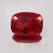 AAA Natural Burmese Pigeon Blood Red Ruby Cushion Loose Gemstone Cut 20.35 CT