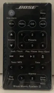 NEW Genuine Bose Wave Music System III Remote Control for AWRCC1 & WaveRadio III