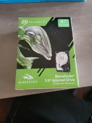 Seagate - Barracuda 4TB Internal SATA Hard Drive for Desktops