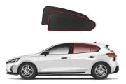 Genuine SNAPSHADES Car Rear Window Shades for Ford Focus Hatchback 4th Gen (2...