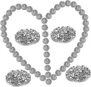 SHERCHPRY 100pcs Flatback Rhinestones for DIY Crafting Shiny Embellishments for Clothing Bags Shoes and Phone Cases Easy to Install Durable and Practical Decoration