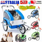 Foldable Pet Bicycle Kids Bike Trailer Child Bicycle Pram Stroller Child Jogger