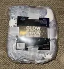 Kid’s Throw Blanket Glow in the Dark Grey 50 x 60 Inches Throw Blanket