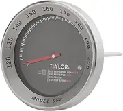 Taylor Precision Products Pro Series Leave in Meat Thermometer, Temperature Monitoring: 120F to 200F, Black