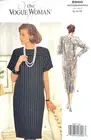 1990's VOGUE Misses' Dress Pattern 8660 Size 12-16 UNCUT