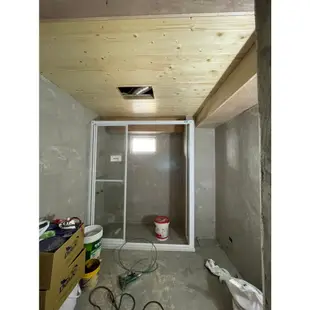 當日可完工 雙北市 浴室廁所天花板 翻新 PVC天花板/杉木天花板
