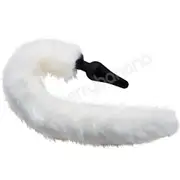 Tailz White Fox Tail Anal Plug &amp; Ears Set