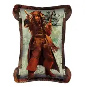 34" Pirates of the Caribbean 4 Scroll shaped foil balloon - Anagram party supply