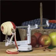 NEW UNIVERSAL HOUSEWARES 701 SUCTION TABLE TOP APPLE PEELER SLICER CORER