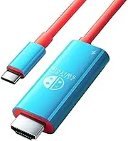 Portable Switch Dock USB C to 4K HDMI Conversion Cable for Nintendo Switch/Switch OLED, TV HDMI Adapter Cable Compatible with Nintendo Switch, Steam Deck, Laptop,Tablet, Mobile Phone