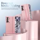 For Samsung Galaxy Z Fold 6 Replacement Hinge Case with S Pen Holder and S Pen