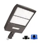 300W Outdoor LED Parkig Lot Light with Slip Fitter, 5000K Daylight 42000Lm 10...