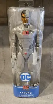 DC Cyborg Spinmaster Collectible 1st Edition 12" & 4" Action Figures New