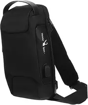 [Healeved] Sling Bag for Men Lightweight Chest Pack Stylish Male Shoulder Bag with Zipper and Code Lock for Travel and Outdoor Activities