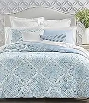 Charter Club Damask Designs Coastal Medallion 3-Pc. Full Queen Comforter Set