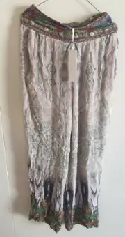 Rare Camilla Franks Vintage The Hara Wide Leg Pants Size 1 10 Small $4 EXPRESS