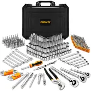 Mechanics Tool Set：Mechanic Hand Tools Kit and Socket Sets, SAE and Metric, 1...