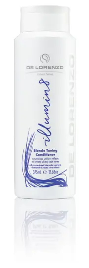 6x De Lorenzo Instant Illumin8 Blonde Toning Conditioner 375ml
