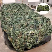 Heavy Duty Army Camouflage Net Camo Netting Cover Outdoor Woodland Hiding ◣