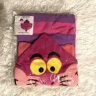 Disney Cheshire Alice in Wonderland Hooded Towel Cat Dinsey Resort Japan
